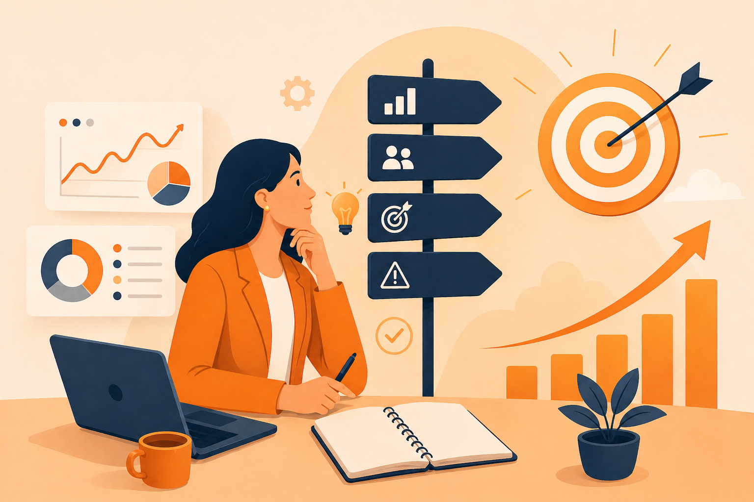 Como tomar decisões melhores como líder de marketing
